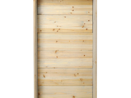 Raised Garden Bed With Metal Legs And Folding Storage Shelf