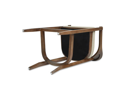 Americana - Mid-Century Modern Cane Back Counter Stool