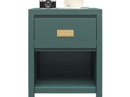 Haven - 1 Drawer Nightstand - Green