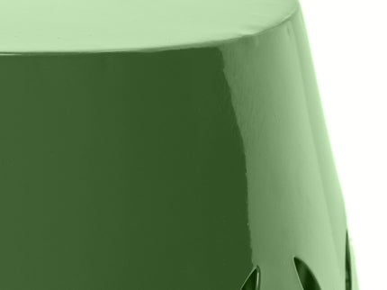 Outdoor Side Table With Barrel Shape