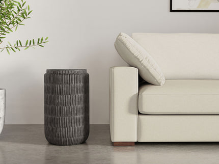 Juno - Cast Aluminum Side Table - Black