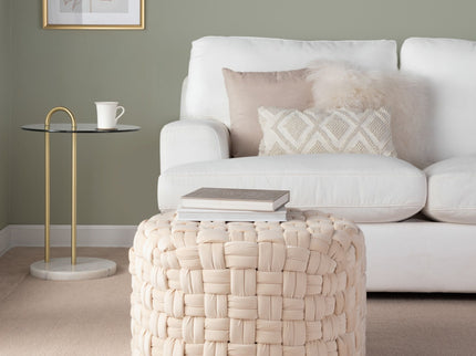 Braided - Versatile Round Ottoman