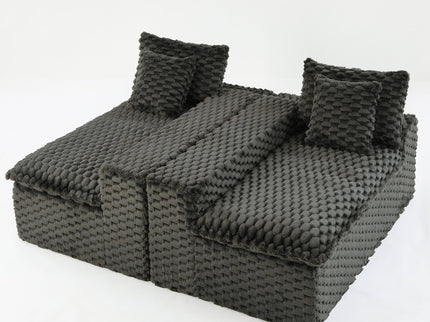 Multifunctional Sofa, Side-By-Side Or Facing Each Other
