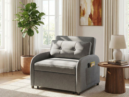 3 In 1 Convertible Sleeper Sofa Bed For Living Room