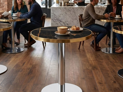 Elegant Modern Round Bistro Table