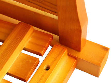 Square Outdoor Flower And Herb Pot - Teak