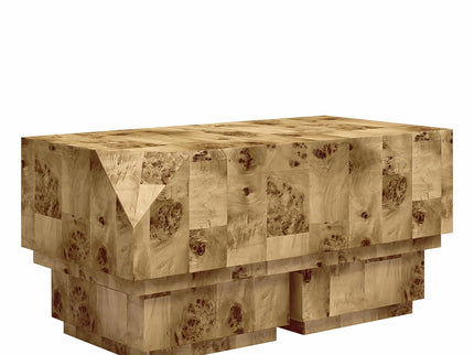 Moxie - 3 Piece Coffee And End Table Set - Brown