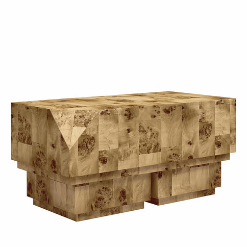 Moxie - 3 Piece Coffee And End Table Set - Brown