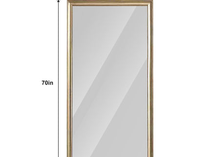 Full-Body Floor Mirror With Frame