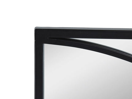 Rectangular Wall Mirrors With Frame, Home Decor For Living Room Bedroom Entryway - Black