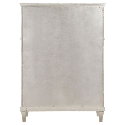 Katerina - 5 Drawer Chest With Hidden Drawer - Oak