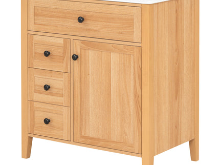 Bathroom Vanity With Sink, Soft Closing Cabinet