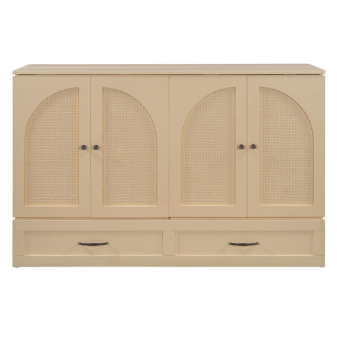 Murphy Bed With Large Drawers