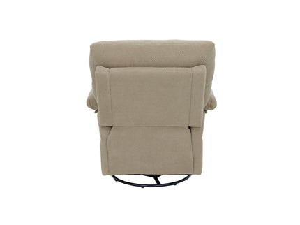 Swivel Rocker Recliner Chair With Manual Recline For Living Room