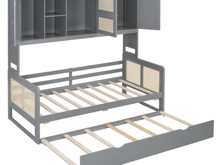 Daybed And All In One Cabinet And Shelf