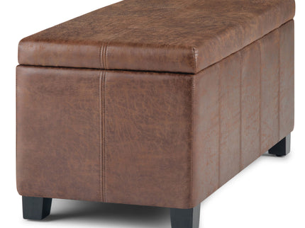Dover - Upholstered Storage Ottoman Bench