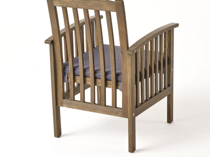 Casa - Acacia Dining Chair Set With Cushions,
