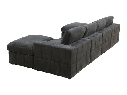 Modular Sectional Sofa, Reversible Set