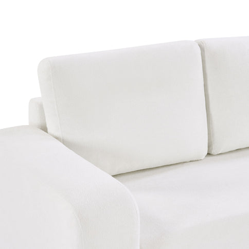 Modern 3 Seater Sofa, Living Room Couch