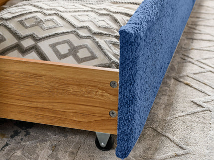 Upholstered Daybed & 2 Drawers
