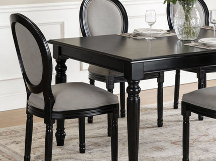 Upholstered & Round Back Dining Chairs (Set of 2)