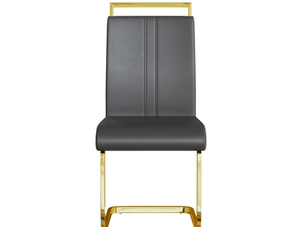 Side Dining Room Chair, Padded Seat High Back