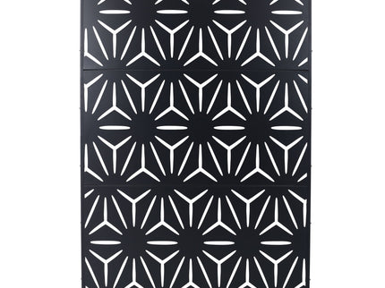Outdoor & Indoor Metal Privacy Screen, Freestanding Decorative Panels