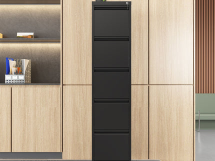 Drawer Metal Locking Vertical File Cabinet With Wheels Heavy Duty Lockable Storage
