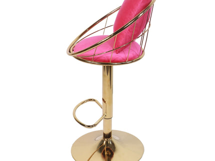 Unique Design Bar Chair, 360 Degree Rotation, Adjustable Height, Suitable For Dining Room And Bar