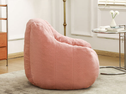 Comfy Bean Bag Chair With Memory Foam Filler, Tufted Soft