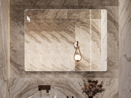 Modern Frameless Bathroom Vanity Mirror
