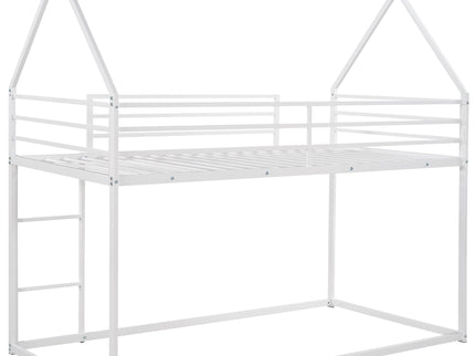 House Bunk Bed With Built In Ladder