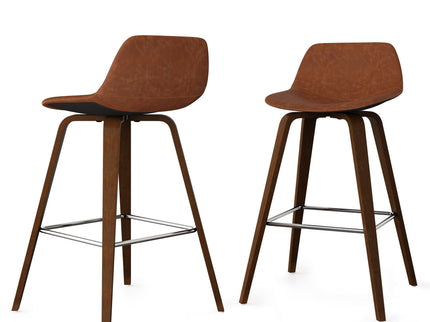 Randolph Bentwood - Counter / Bar Height Stool (Set of 2)