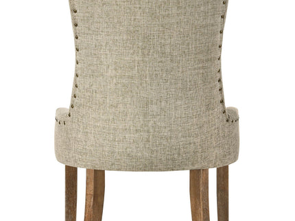 Yotam - Side Chair (Set of 2) - Beige / Oak
