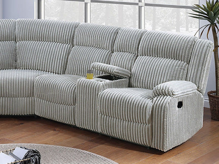 Power Motion Sectional LAF / RAF Loveseat With Console Cup Holders