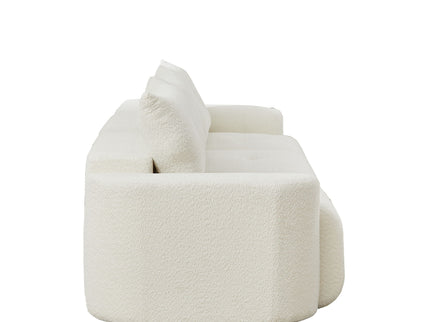 3 Seater With Thickened Armrests Sofa For Living Room