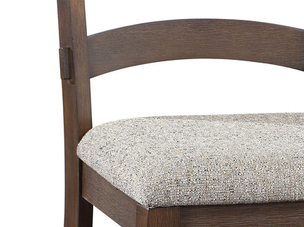 Pascaline - Rustic Side Chair (Set of 2) - Gray / Brown