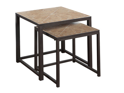 Nesting Table, Space-Saving Design Transitional (Set of 2)