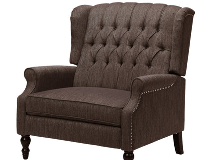 Dunham - Contemporary Fabric Tufted Oversized Pushback Recliner