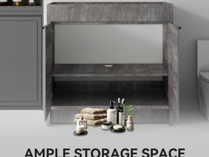 Freestanding Bathroom Vanity Cabinet With Soft Close Doors, Cabinet Only