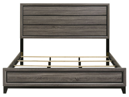 Carina - Eastern King Bed - Oak
