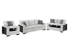 Light Gray / 3 Pc. Sofa, Loveseat, Chair