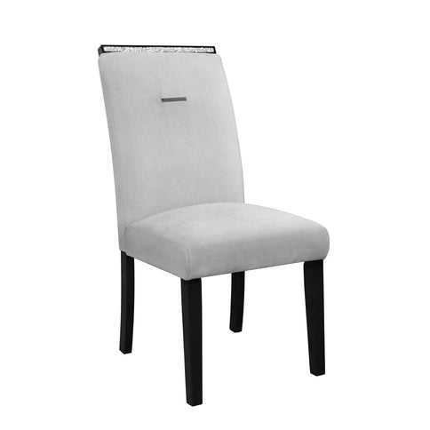 Ariya - Dining Chair (Set of 2) - Black / Gray
