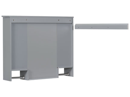 Wall Mounted Bathroom Storage Cabinet With Mirror, Medicine Cabinet With Towel Bar