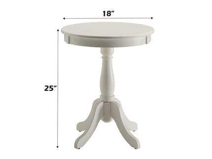 Alger - Accent Table - White