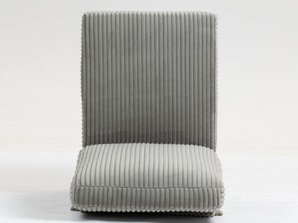 Single Couch Modular Armless Accent Chair With Back Cushion