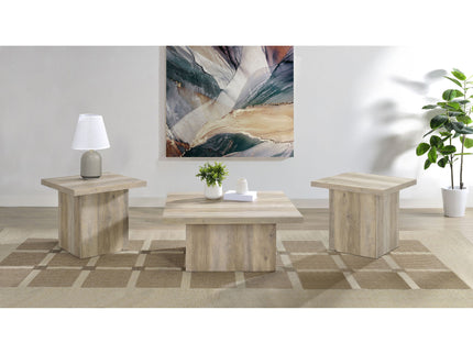 Eldridge - Coffee Table Set With Square Tops