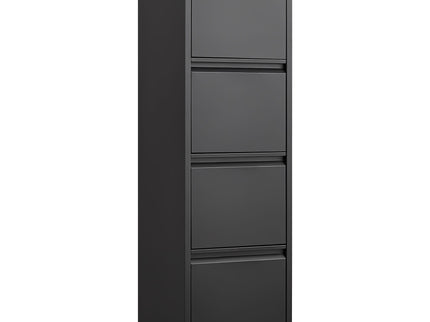Durable Metal 3 Drawer File Cabinet With Lock For Office Storage