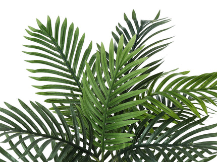 24" Tall, Artificial Plant, Palm, Indoor, Faux, Fake, Table, Floor, Greenery, Potted, Real Touch, Decorative - Green / Beige