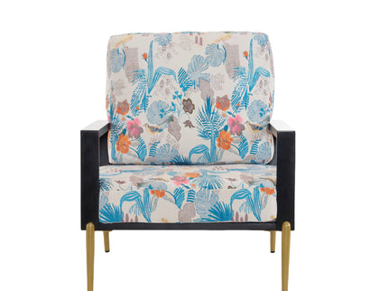 Modern Armchair With Solid Wood Frame
